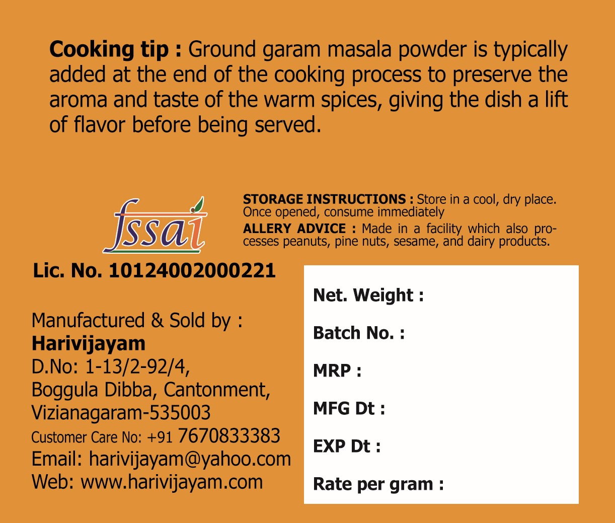 Garam Masala